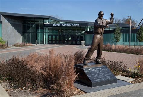 carver hawkeye arena outside